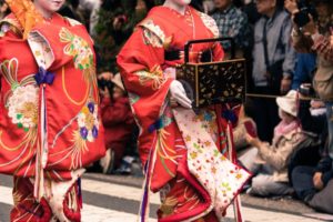 品川宿場祭り2019の屋台やスケジュール・花魁道中のルートは？